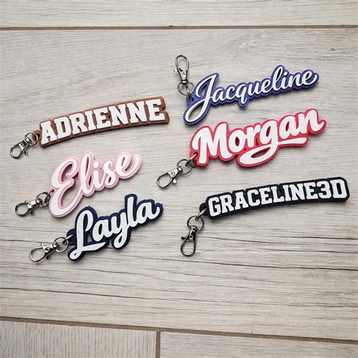 Custom Name Keychain | Personalized Nametag | Cute Custom Gift/bag Tag/personalized Gift for Teachers, Kids, Friends - Etsy