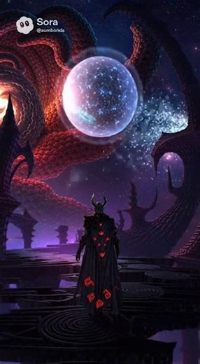 Azathoth churns—a massive, mindless daemon of molten nebulae and writhing flesh.