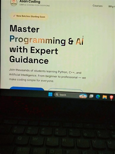 Asan Coding — computer programming, web development, Python