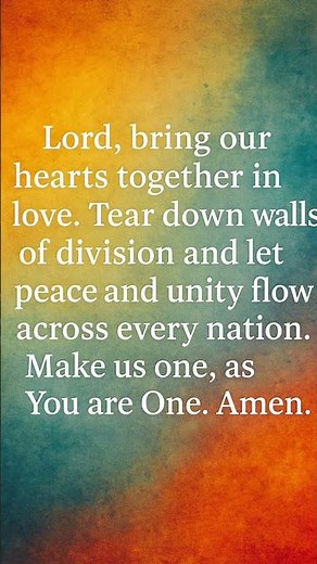 PrayerForUnity
