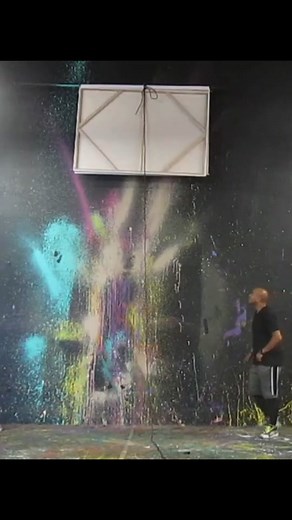 Insane Live Painting Performance on America's Got Talent