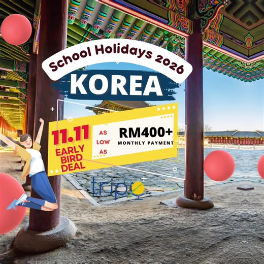 School holidays 2026 departure is out! Book now