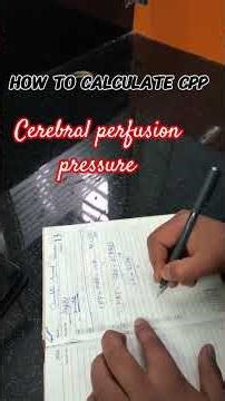 cerebral perfusion pressure #nursing #AHN