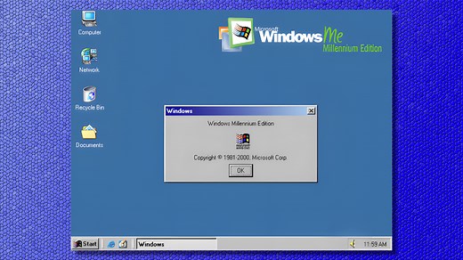 Millennium edition of Windows is 25 years old