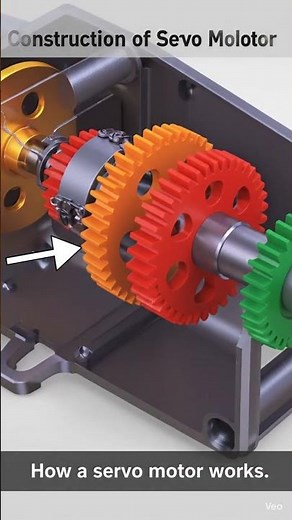 How a Servo Motor Works #servo #engineering#motor please share like and subscribe comments