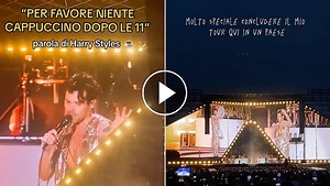 Harry Styles in concerto a Campovolo: il video | LA7