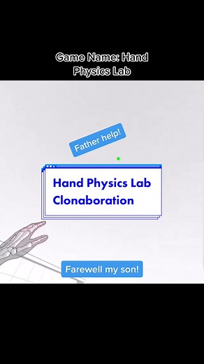 Apparently the voice doesn’t speak German😂 Hope y’all enjoy😁 #vr #handphysicslab