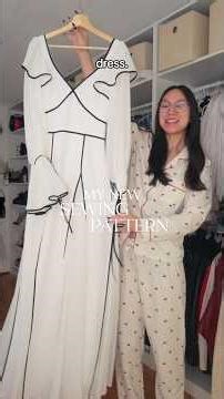 get ready with me: the best dress I've ever made #sewingpatterns #fashiondesigner #wutheringheights