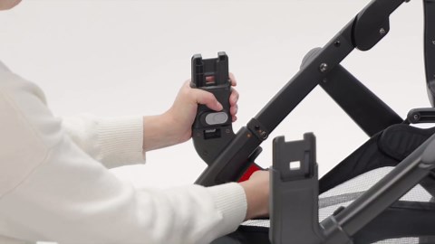 UPPAbaby Lower Adapter for Vista, Vista V2, Vista V3 Strollers/Compatible with RumbleSeat V2+, Bassinet, Aria, Mesa V2, and Mesa Max Infant Car Seats/Quick + Secure Attachment / 1 Set