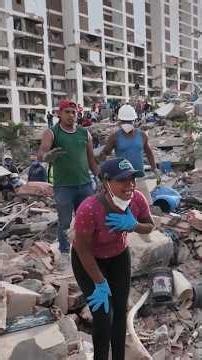 Los Angeles Search and Rescue Team LA USA-2 in Venezuela Searching for Earthquake Survivors
