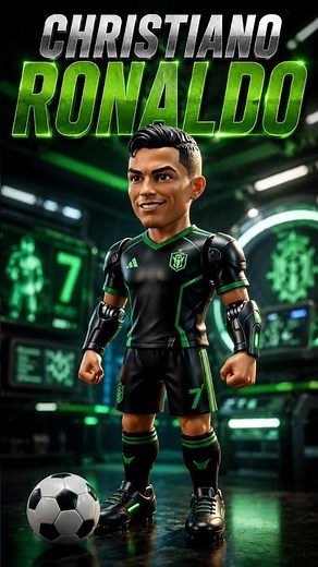 Cristiano Ronaldo | AI Mini Toy | Epic FIFA World Cup 2026 ⚽🔥