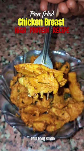 Spicy Chicken Breast 🍗🔥 | Easy Pan-Fried Chicken Recipe #shorts
