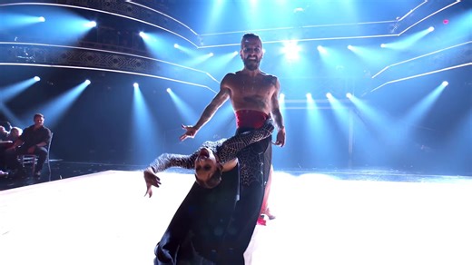 Whitney Leavitt and pro Mark Ballas perform a Paso Doble to “No More Tears” by Ozzy Osbourne. #RockHallNight #DWTS | Dancing with the Stars