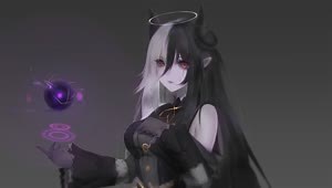 Demon Girl HD Live Wallpaper For PC