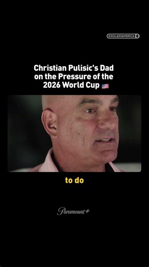 Christian Pulisic's dad on the pressure of the 2026 World Cup 🏆