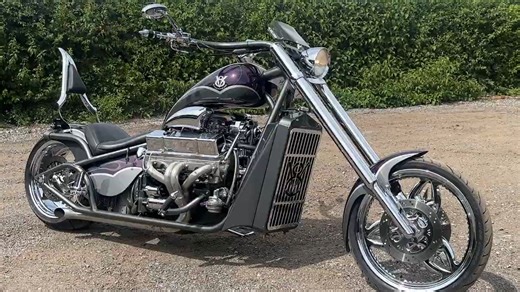 巡航摩托鉴赏 博斯豪斯V8 Chopper Boss Hoss V8 Chopper 5.7 Small Block