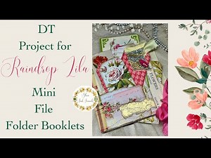 DT Project ‪@RaindropLila7‬ | Mini File Folder Booklets!