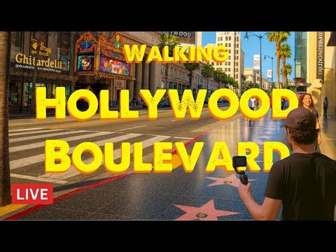 LIVE 📍LOS ANGELES • HOLLYWOOD • WALK CHAT IRL