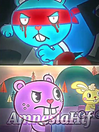Splendid vs Happy Tree Friends (Remake) | #htf #splendid #flippy #xebas #edit #fyp