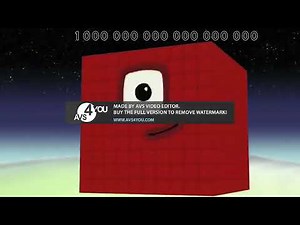 (REUPLOAD) Numberblocks Number Comparison Zero to Beyond Infinity speed 24x