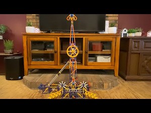 My Knex Speed Carnival Ride Model. Set Up And Operarion