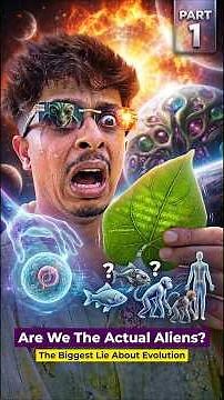 Darwin Lied To You?🤯 | Origin of Life Explained #science #evolution #alien #humanorigin