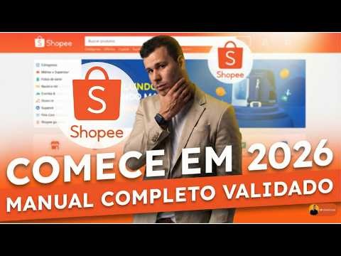 Tutorial COMPLETO na Shopee para iniciantes - Do zero clique a clique