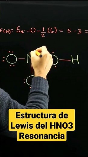 Lewis Structure HNO3 and Resonance