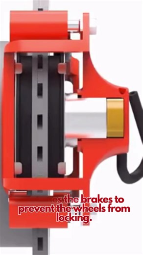 🔴Why Your Car Slides When You Brake Hard! | Anti-lock Braking System Explained.