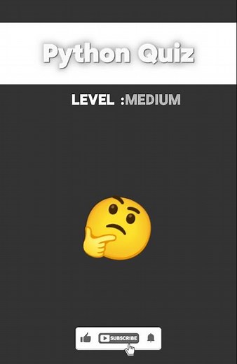 Python Quiz You Should Definitely TRY! |#python #pythonquiz #tech #computerscience