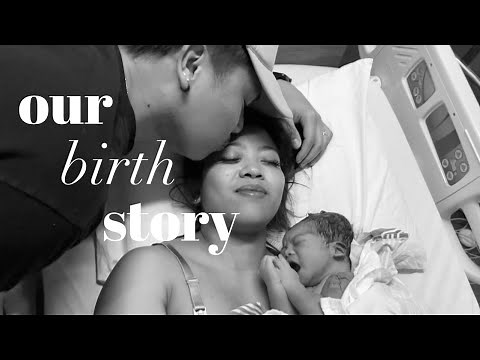 MY UNMEDICATED NATURAL BIRTH VLOG | first time mom