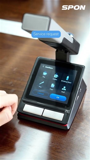 Smart Conference Microphone with Sign-In, Voting & Service Request