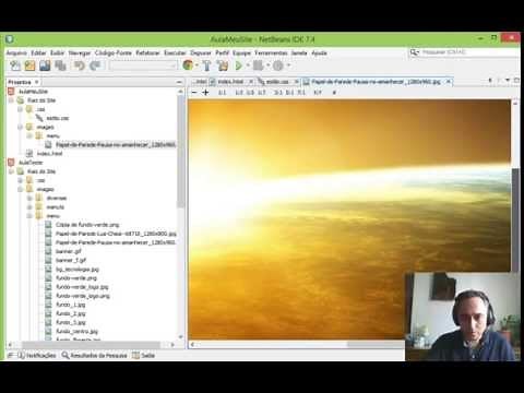02 Criando site com NetBeans html e css