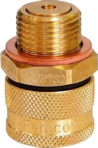 Femco Oil Drain Plug - Large Bore (LB) - Fast, Easy, Safe Oil Changes - No Tools (M27x2.0-T12)