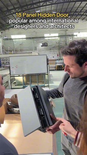 18 Panel Hidden Door, popular among international designers and architects.