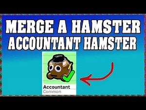 How To Get ACCOUNTANT HAMSTER in MERGE A HAMSTER ROBLOX 🐹 [Update] [walkthrough]