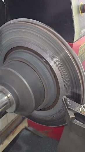 Why Is Watching Brake Rotor Machining So Satisfying? 😮⚙️