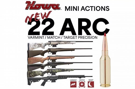 HOWA Releases Their Exciting New 22 ARC Rifle Line - Firearms News