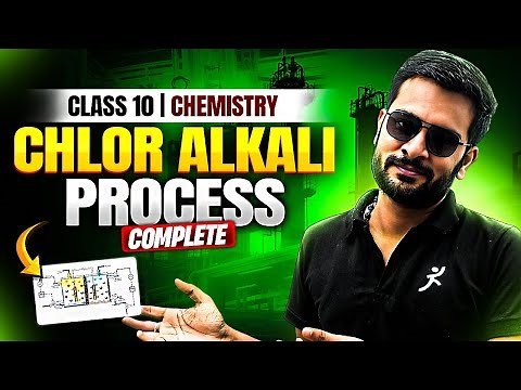 Chlor-Alkali Process Class 10 Chemistry | CBSE 2025-26 | Easy Explanation by Satish Sir