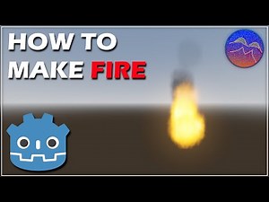 How to Make Fire in Godot Using Particle Systems - Godot 4 Tutorial