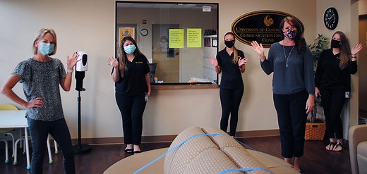 Communicating Momentum: Communication Disorders Clinic Serves Patients During Pandemic - UCF