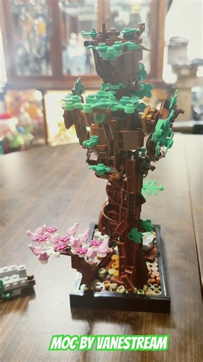 LEGO Bonsai to TREEBEARD MOC! (120fps) 🌳🧙‍♂️ #shorts