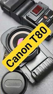 Photography: Canon T80, the first autofocus SLR camera #Photography #Canon #Camera