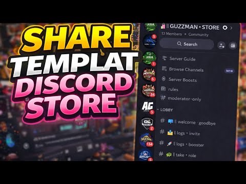 (SHARE) TEMPLAT DISCORD STORE BY GUZZMAN