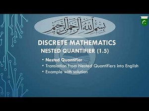 Nested Quantifiers| Translation of nested quantifier to English (1.5) -اردو / हिंदी