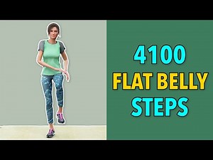 4100 Steps For A Flat Belly – Walk At Home