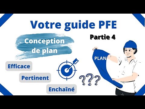 votre guide PFE | Conception de plan avec exemple| part 4| New 2022