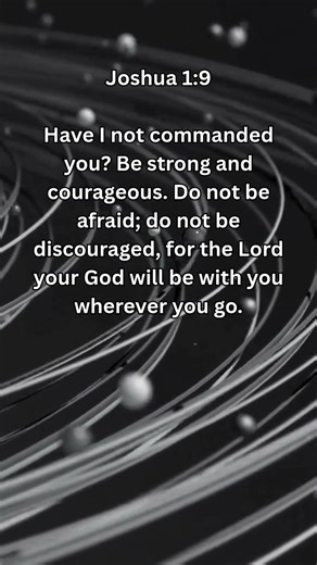Overcoming Hardship | Powerful Bible Verse | Joshua 1:9