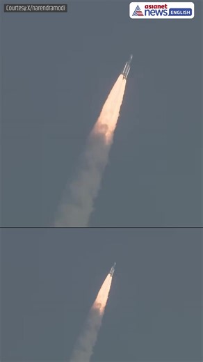 India’s Heaviest-Ever Launch: LVM3 Puts US BlueBird Satellite in Orbit The LVM3-M6 rocket has successfully launched BlueBird Block-2, the heaviest satellite ever placed into orbit from Indian soil, for the United States. This high-stakes commercial mission showcases India’s heavy-lift power, precision in orbital insertion, and rising status as a global space launch hub. #LVM3 #ISRO #BlueBirdBlock2 #IndiaSpace #USIndia #RocketLaunch #SpaceTech #NewSpace #IndianSpaceProgram #India | Asianet Newsab