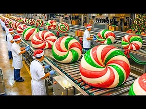 Inside Santa’s Chocolate Factory: How Cocoa Becomes Christmas Candy (Full Process)